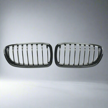 Front Kidney Grill for BMW 5 Series F10/F11 550i 535i (2010-2016) | Gloss Black