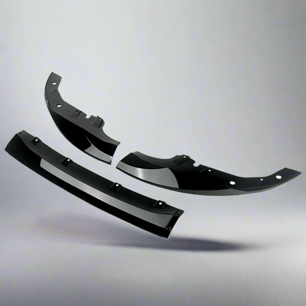 CS Style Front Lip/Splitter for BMW 4 Series G22 | Gloss Black