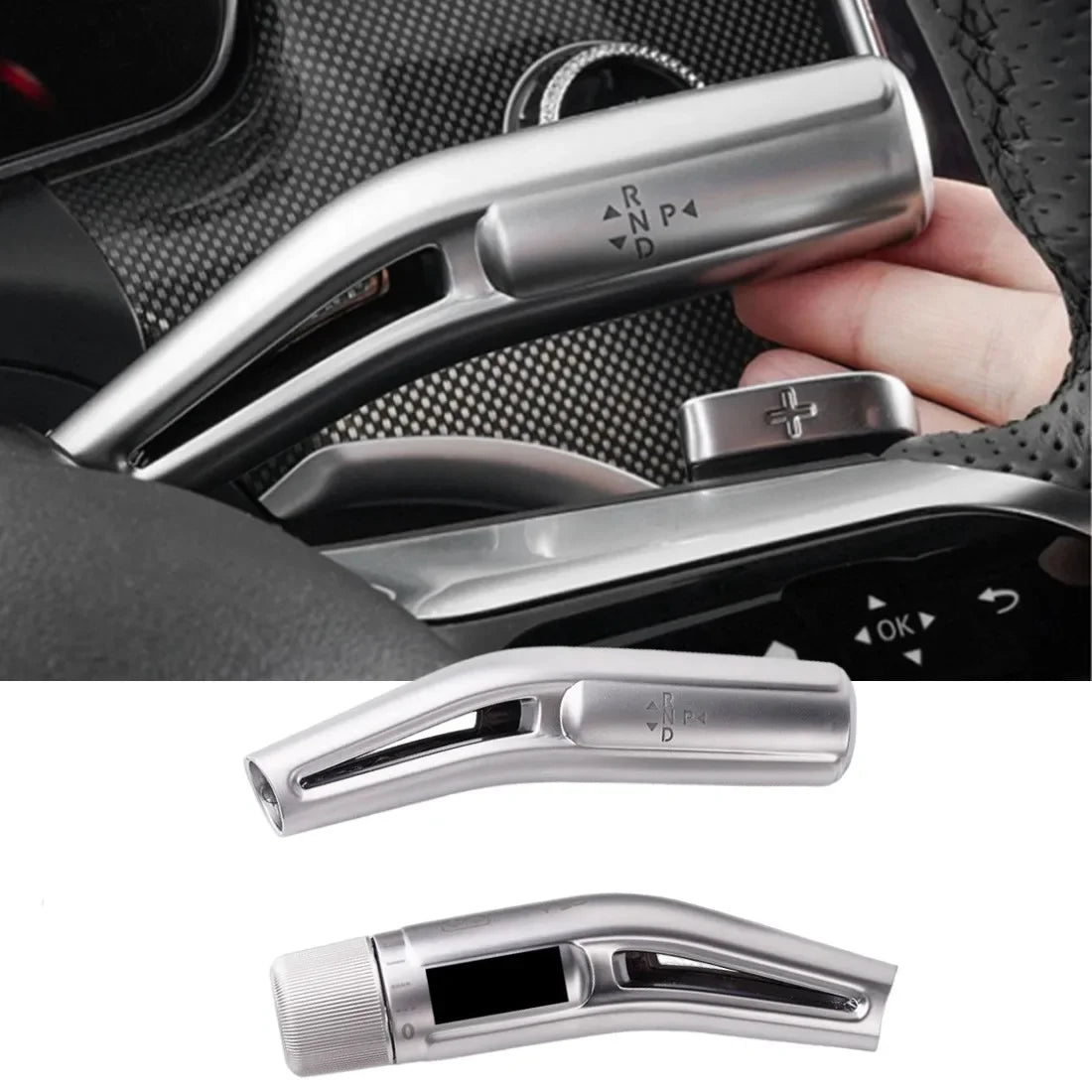 Shift Lever Trim Cover for Mercedes Benz C, E, GLC-class, W206 W214 C260