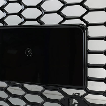 ABS Honeycomb RS Style Front Grille For Audi A4 S4 RS4 A5 RS5 A6 S6 A7 S7 A3 (2008–2022)