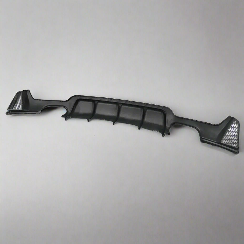 M-Sport Quad Exhaust Rear Diffuser For BMW 4 Series F32 F33 | Carbon Style
