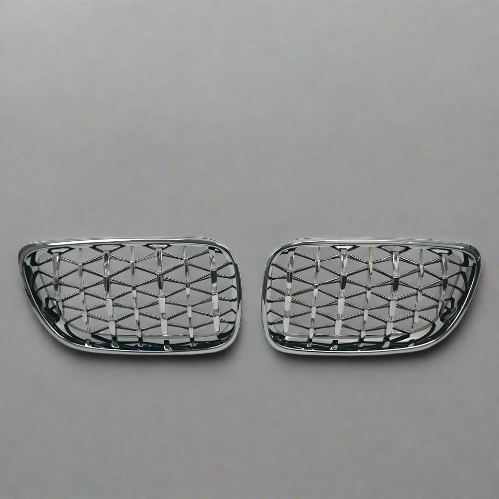 Diamond Front Kidney Grill For BMW 2 Series F22/F23/F87 (2014-2019)