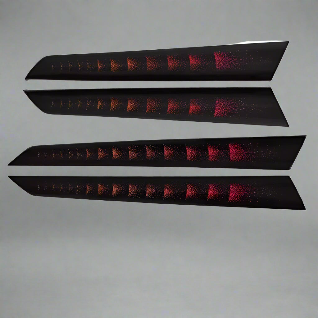 64-Color Ambient Light Kit for Mercedes W204 C-Class (2008–2014) | 18-in-1 Interior Atmosphere Lamp