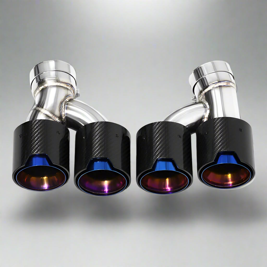 Carbon Fiber Quad Exhaust Tip Conversion For BMW G30/G31 2018+