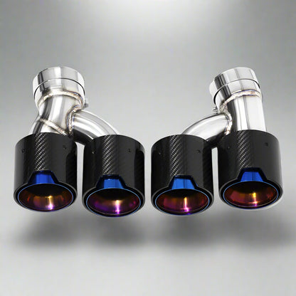 Carbon Fiber Quad Exhaust Tip Conversion For BMW G30/G31 2018+