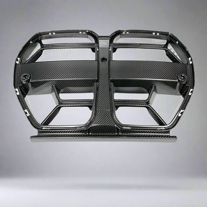CSL Style Dry Carbon Fiber Grill For BMW M3/M4 G80/G82/G83 2021-2024