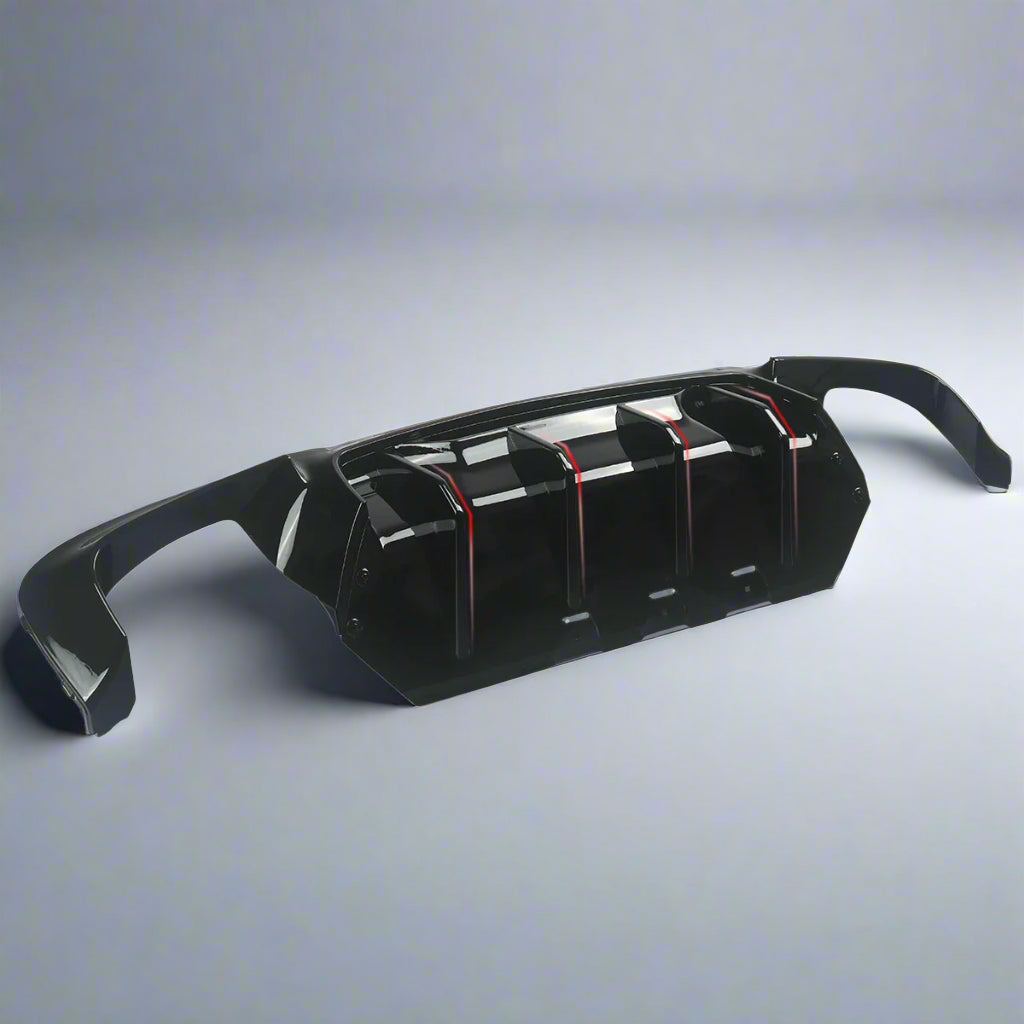 R-Style Rear Diffuser For BMW 5 Series F10 F11 (2010-2016) | Black