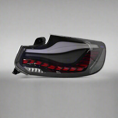 LED GTS Tail Lights For BMW 2 Series w/ Dragon Scale Animation (F22 F23 F87)