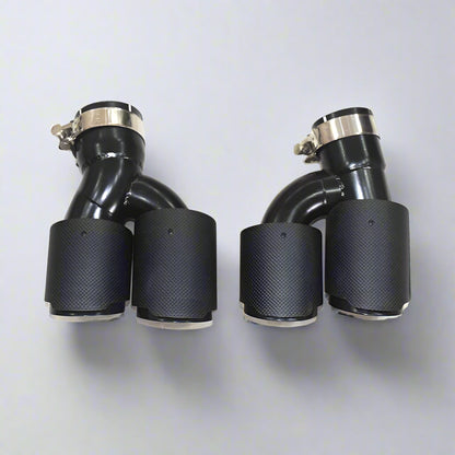 Carbon Fiber Quad Exhaust Tip Conversion For BMW G30/G31 2018+