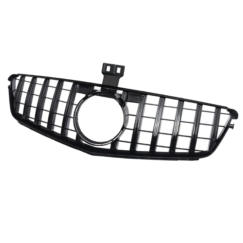 AMG GT-R Style Front Grille for Mercedes W204 C-Class (2008–2014) | Gloss Black