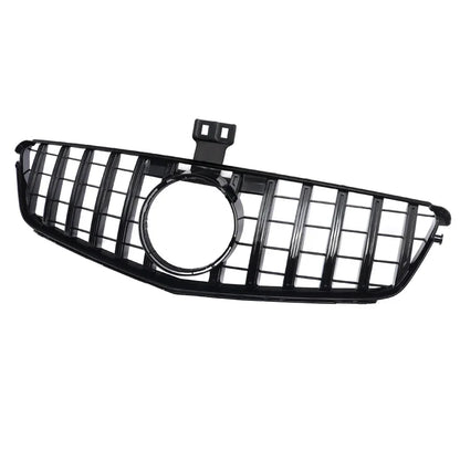 AMG GT-R Style Front Grille for Mercedes W204 C-Class (2008–2014) | Gloss Black
