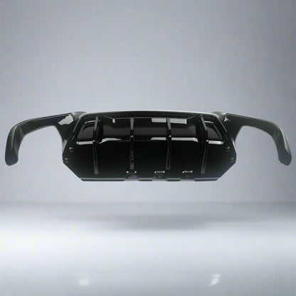 R-Style Rear Diffuser For BMW 5 Series F10 F11 (2010-2016) | Black