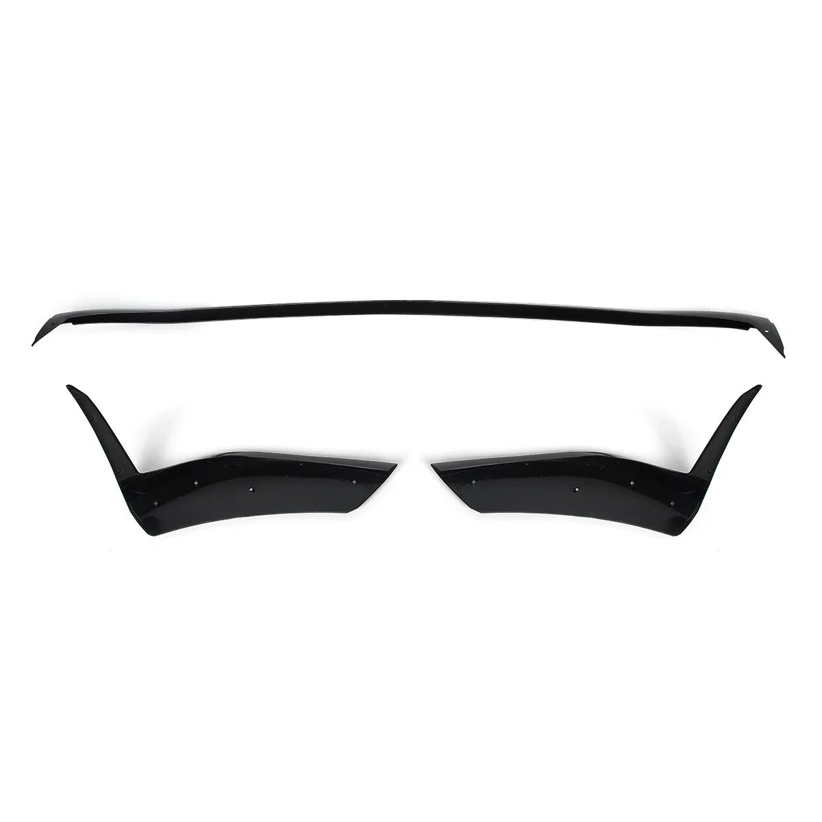C43 Style Front Lip/Splitter for Mercedes W206 C43 AMG (22-24) | Gloss Black