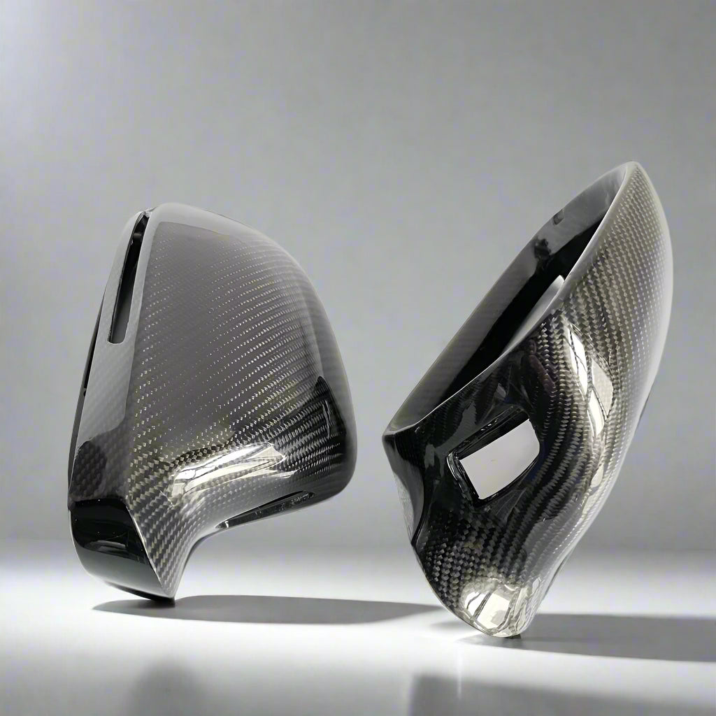 Genuine Carbon Fiber Mirror Covers for Audi A3/S3/Sportback 8P, A4/S4/Allroad B8, A5/S5 B8 Coupe, A6/S6 C6 (2008–2015)