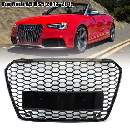 ABS Honeycomb RS Style Front Grille For Audi A4 S4 RS4 A5 RS5 A6 S6 A7 S7 A3 (2008–2022)