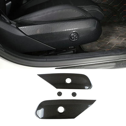 Carbon Fiber Center Console Trim for Mercedes-Benz W206 2022–2024