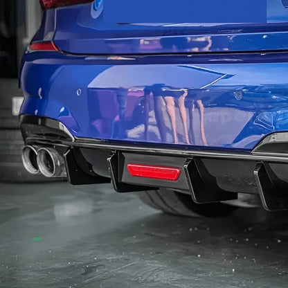 LED Light Diffuser For BMW 3 Series G20 M Sport (2019-2022) | Gloss Black