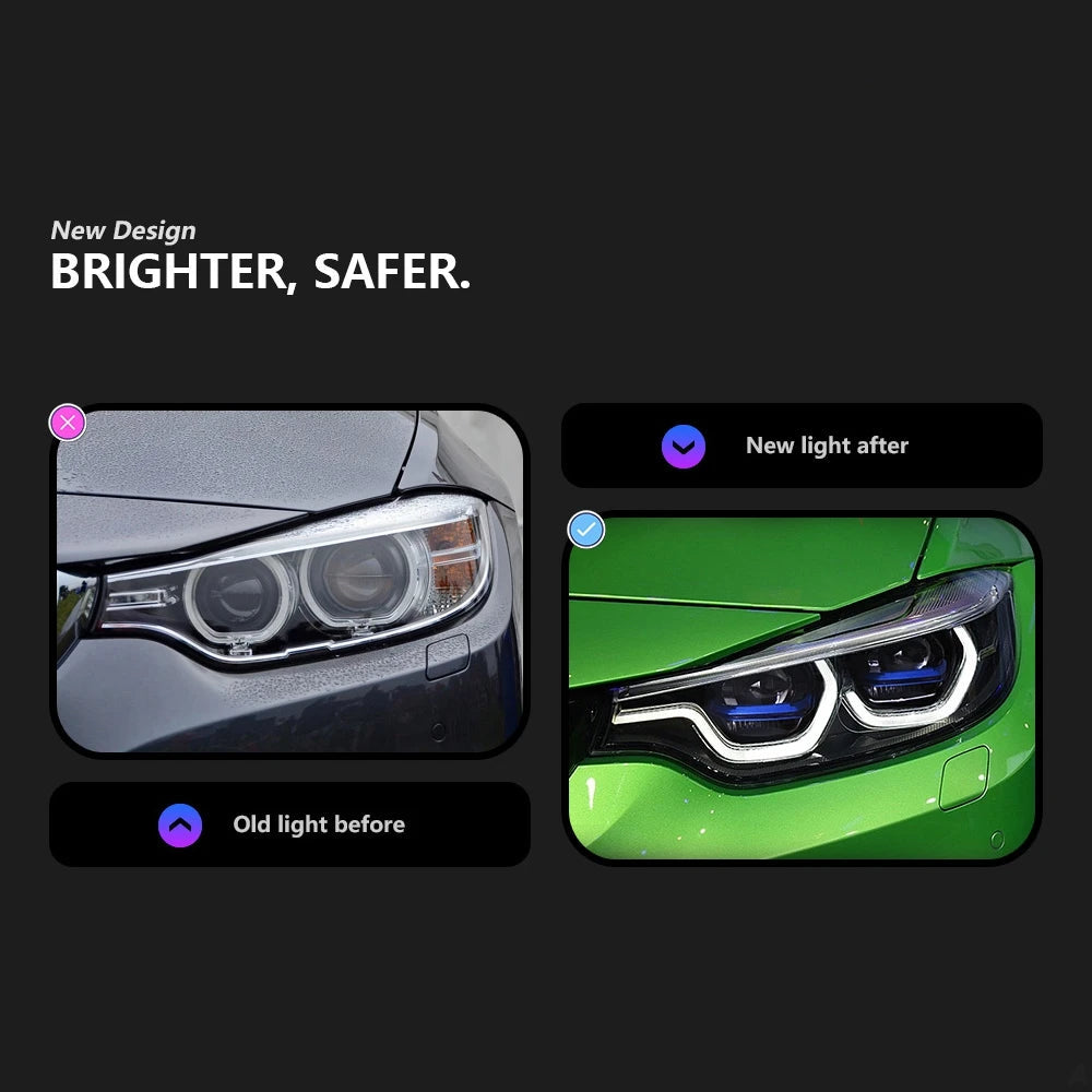 Laser LED Headlights for BMW 4-Series F32 (2012-2019)