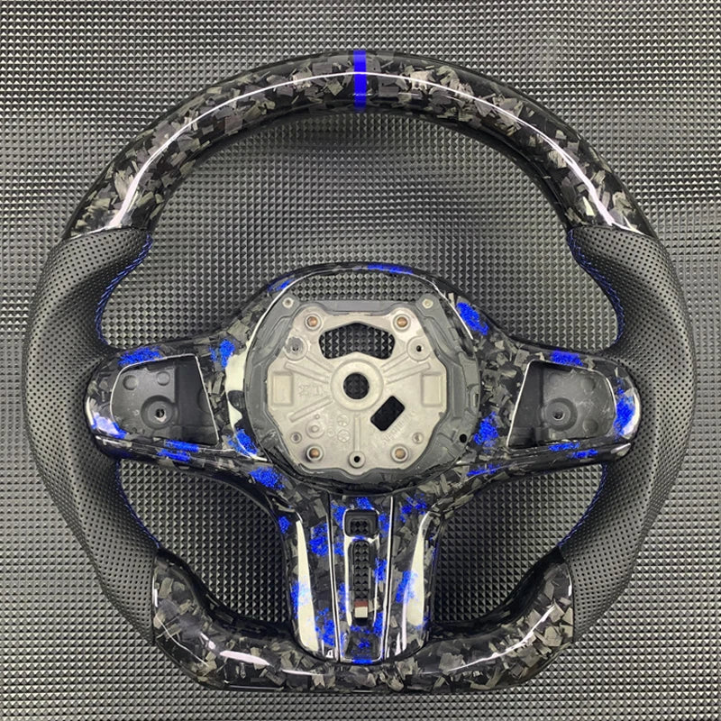 M Sport Carbon Fiber Leather Steering Wheel for BMW G-Chassis
