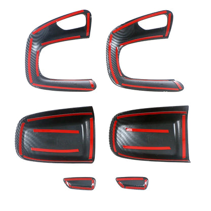 Carbon Fiber Center Console Trim for Mercedes-Benz W206 2022–2024