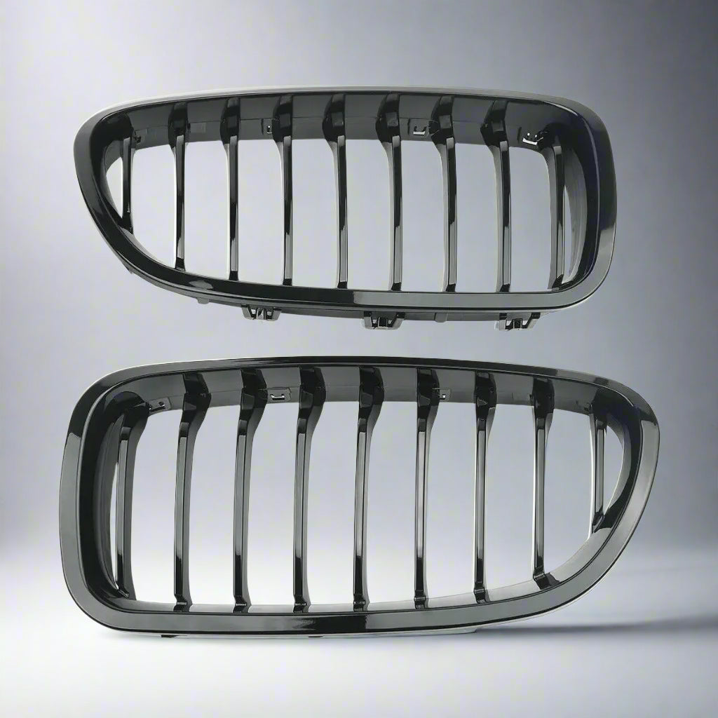 Front Kidney Grill for BMW 5 Series F10/F11 550i 535i (2010-2016) | Gloss Black