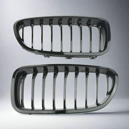 Front Kidney Grill for BMW 5 Series F10/F11 550i 535i (2010-2016) | Gloss Black