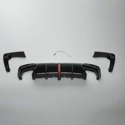 F1 Style Rear Diffuser with LED Light For BMW G30/G31 M550i 2017+