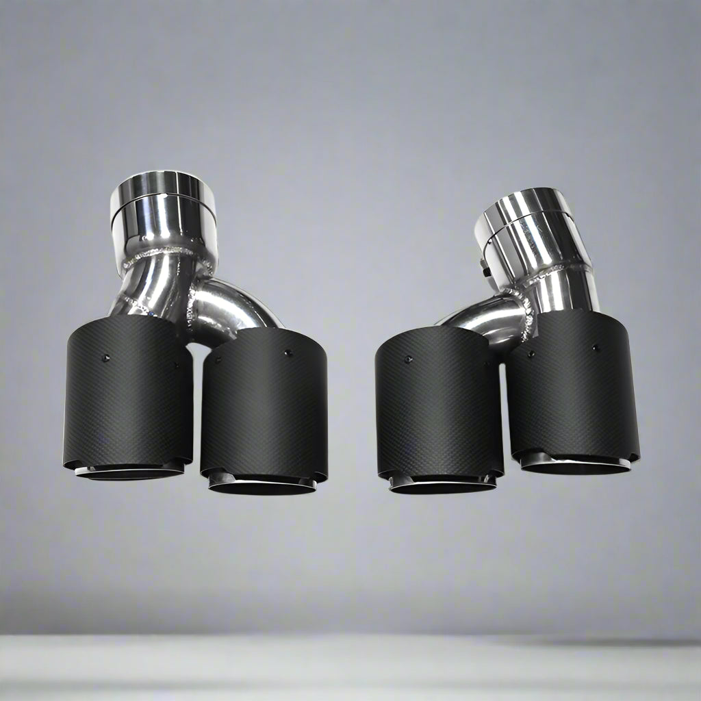 Carbon Fiber Quad Exhaust Tip Conversion For BMW G30/G31 2018+