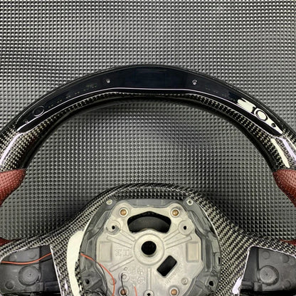 M Sport Carbon Fiber Leather Steering Wheel for BMW G-Chassis