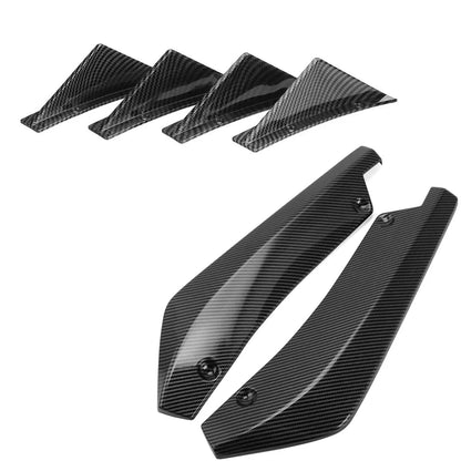 6PCS Shark Fin Diffuser Set for Audi A4 A5 A6