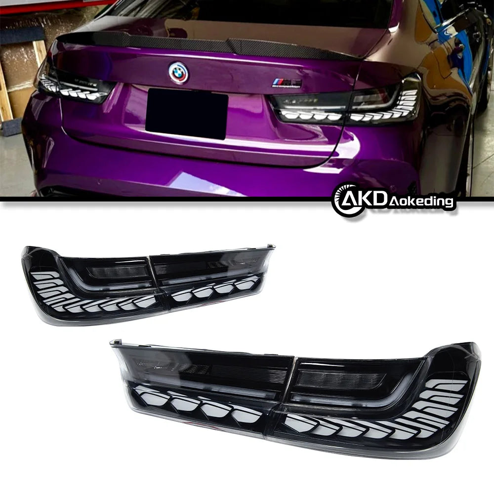 CLEAR LED GTS Tail Light Assembly for BMW G20/G28 (2019–2021) | Dynamic Signal, Animation