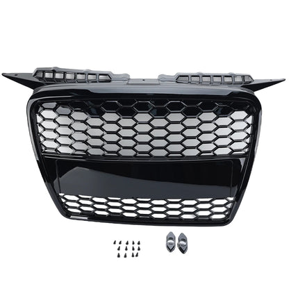 ABS Honeycomb RS Style Front Grille For Audi A4 S4 RS4 A5 RS5 A6 S6 A7 S7 A3 (2008–2022)