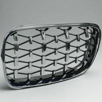 Diamond Front Kidney Grill For BMW 2 Series F22/F23/F87 (2014-2019)