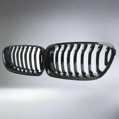 Front Kidney Grill for BMW 5 Series F10/F11 550i 535i (2010-2016) | Gloss Black
