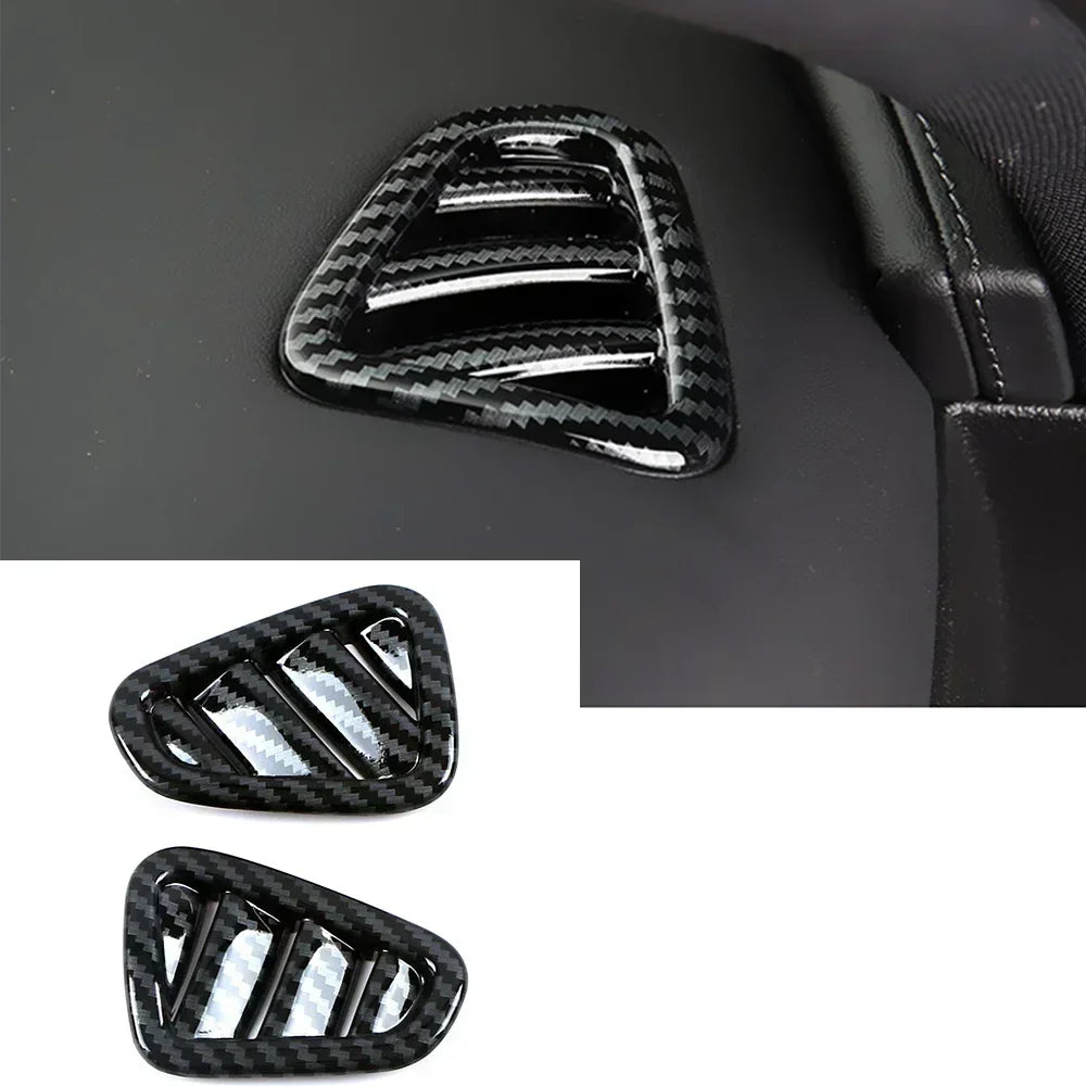 Carbon Fiber Center Console Trim for Mercedes-Benz W206 2022–2024