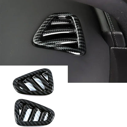 Carbon Fiber Center Console Trim for Mercedes-Benz W206 2022–2024