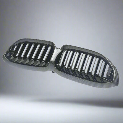 M5 STYLE Front Grille for BMW G20 G21 3 SERIES 2019+ | Carbon & Gloss Black