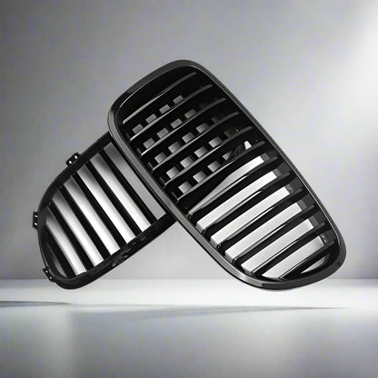 Front Kidney Grill for BMW 5 Series F10/F11 550i 535i (2010-2016) | Gloss Black