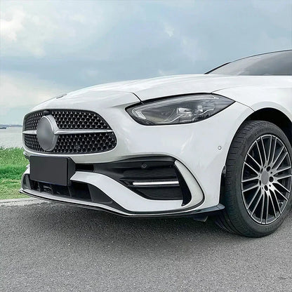 C43 Style Front Lip/Splitter for Mercedes W206 C43 AMG (22-24) | Gloss Black