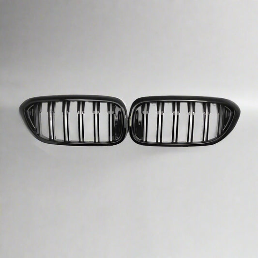 Double Slat Front Kidney Grill For BMW 5 Series G30 G31 (2017-2019)