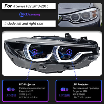 Laser LED Headlights for BMW 4-Series F32 (2012-2019)