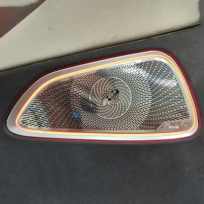 64-Color LED Ambient Light Front & Rear Doors Speaker Cover for Mercedes-Benz E-Class W214