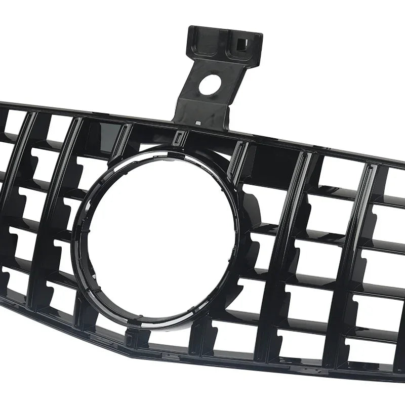 AMG GT-R Style Front Grille for Mercedes W204 C-Class (2008–2014) | Gloss Black