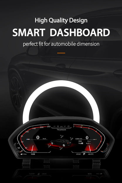 12.3'' Digital Instrument Cluster Dashboard For BMW 3-4 Series | F30 F31 F32 F34 F36