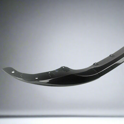 Front Lip Splitter For G22 BMW 4-Series M-sport | Carbon Fiber Look