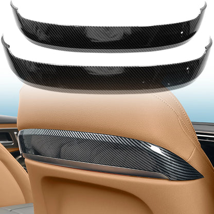 ABS Carbon Fiber Seat Back Panel Trim for Mercedes-Benz E-Class W214/S214 (2024)