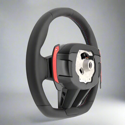 Leather & Carbon Fiber CS Style Steering Wheel for BMW G-Chassis Models