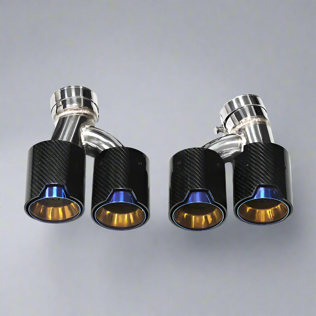 Carbon Fiber Quad Exhaust Tip Conversion For BMW G30/G31 2018+