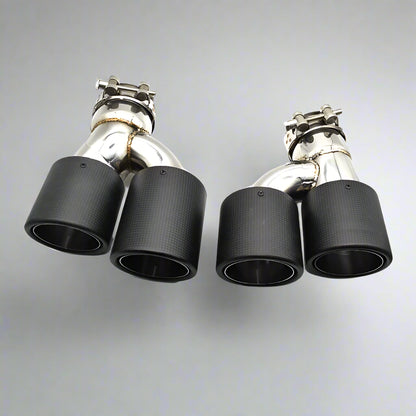 Carbon Fiber Quad Exhaust Tip Conversion For BMW G30/G31 2018+
