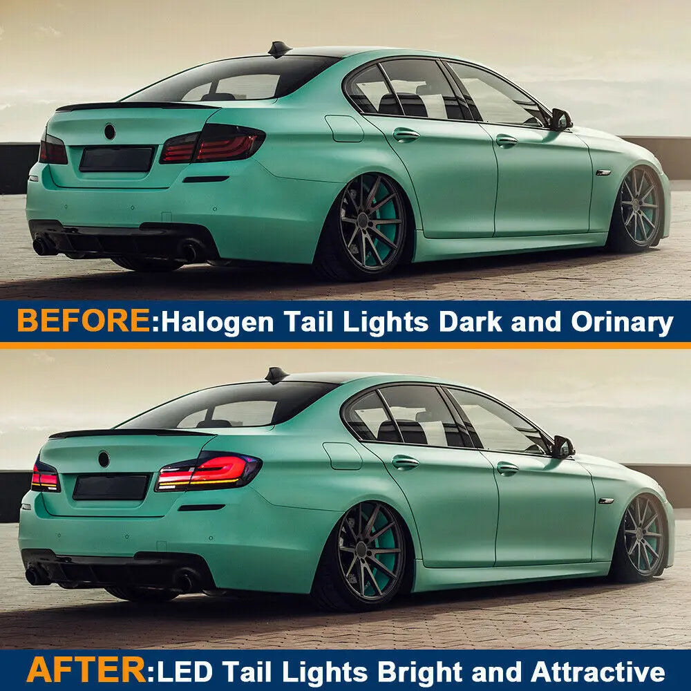 LED LCI Tail Lights for BMW 5 Series F10 F18 (2011-2017) | Plug And Play